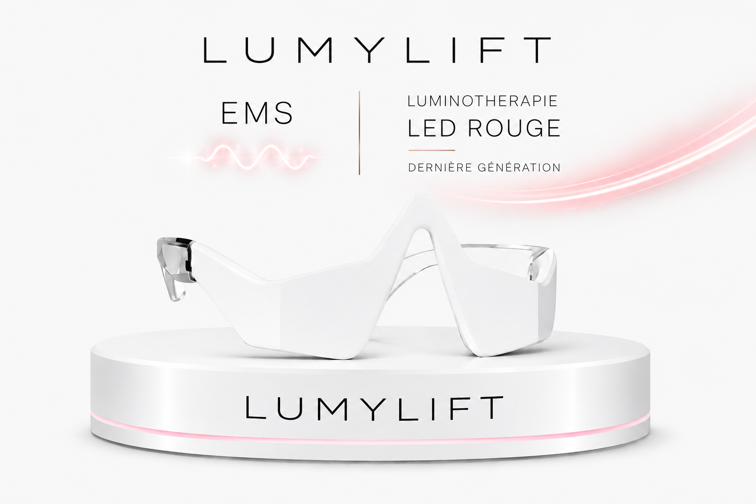 Lumylift - Thérapie par lumière rouge & EMS pour le contour des yeux